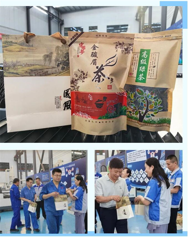 隨著炎炎夏日的來臨，近期氣溫逐步攀升，為切實做好夏季防暑降溫工作，保障員工的身體健康，7月17日下午，山東金格瑞開展“您戰高溫助振興 我送清涼鼓干勁”--夏送清涼主題活動，給所有的員工送上了防暑降溫茶，用愛心給這個炎夏降溫。.jpg